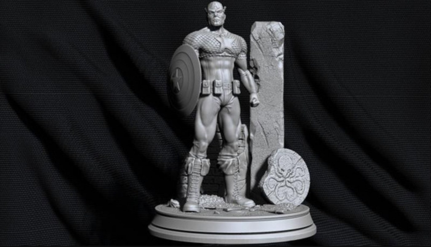 Capitan America — 3D model download