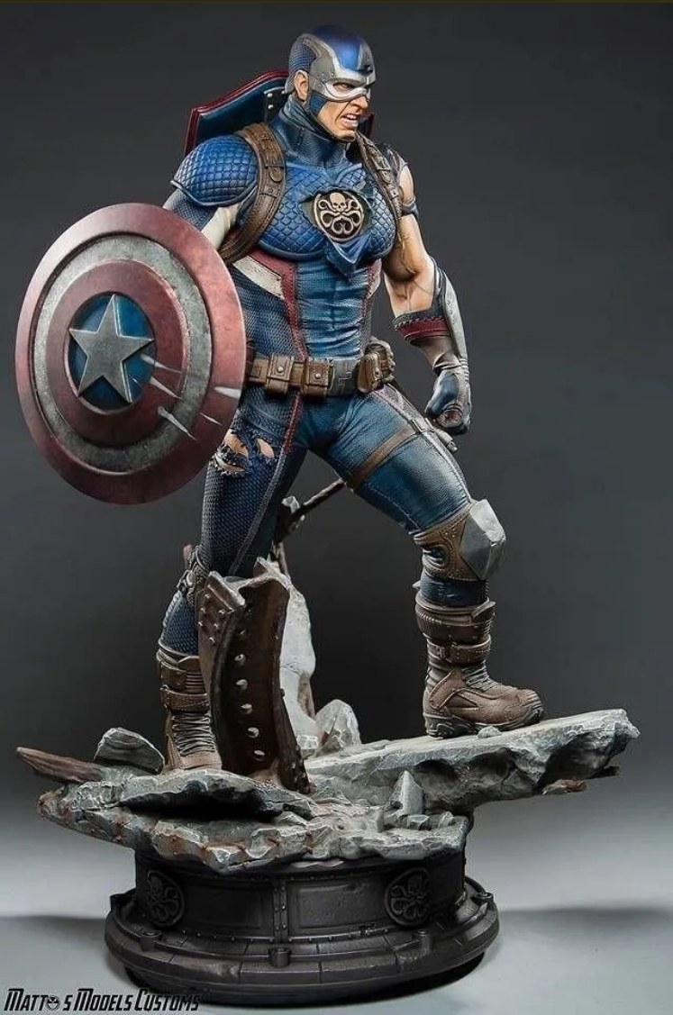 Capitan America Hydra — 3D model download