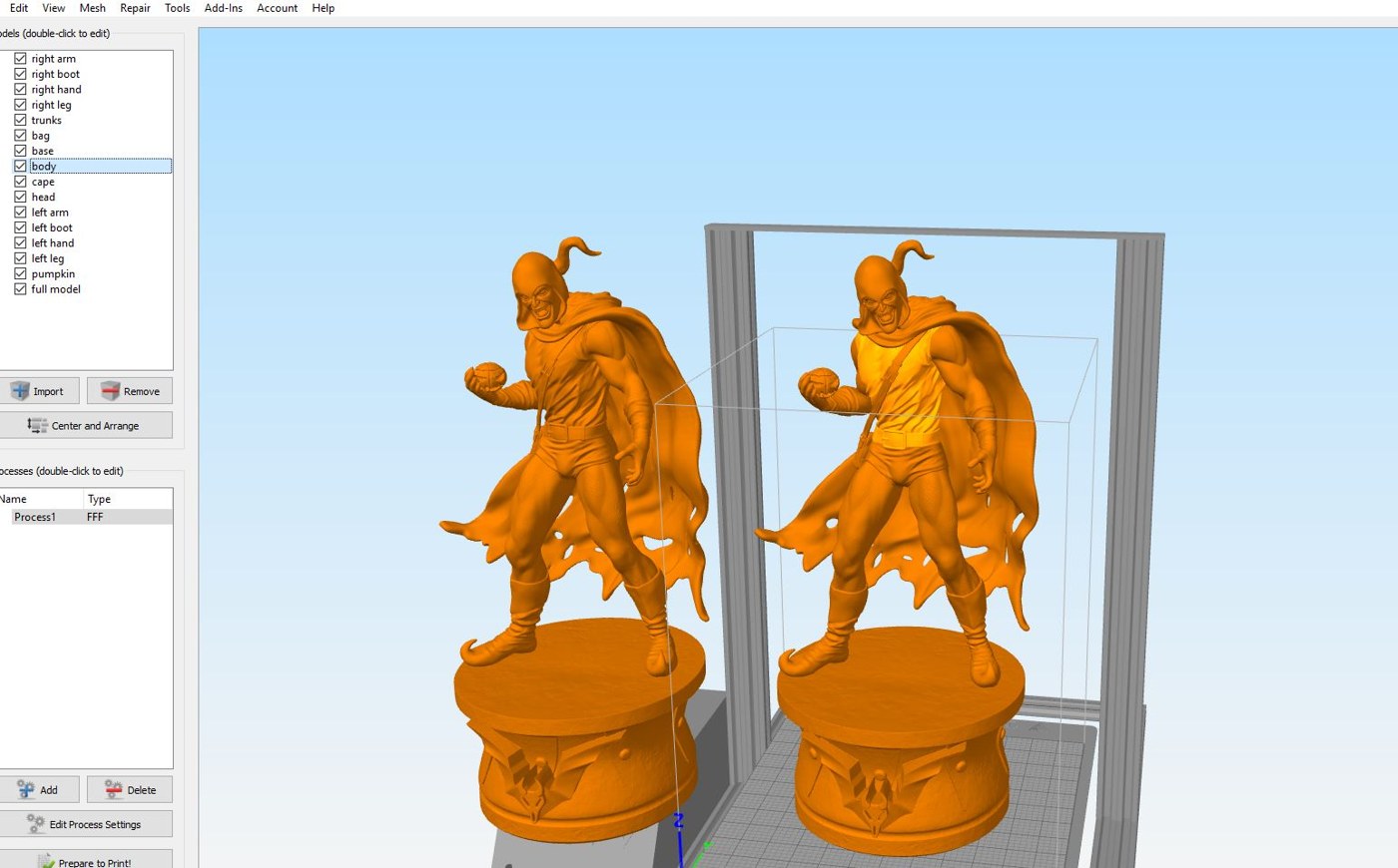 Orange Hobglobin — 3D model download
