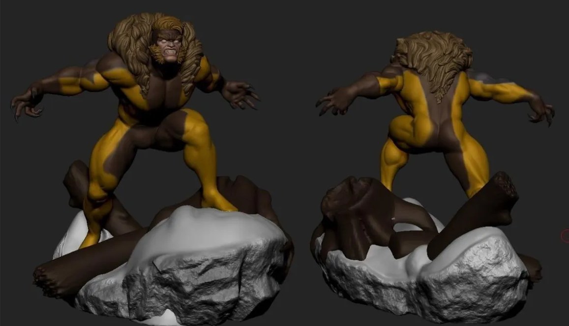Sabertooth — 3D model download