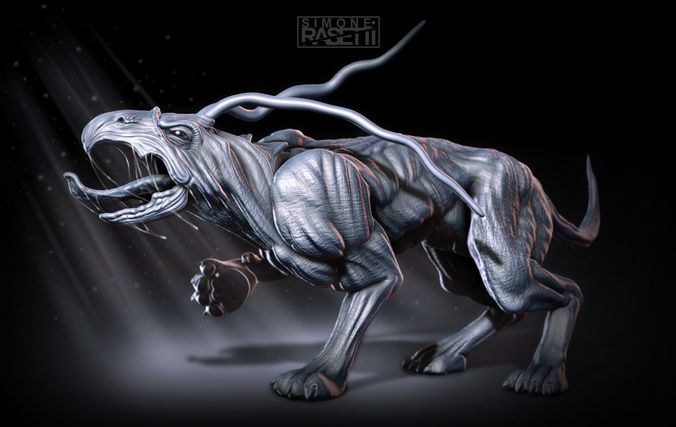 Dragon Dog — 3D model download