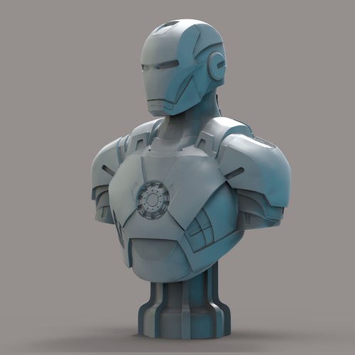 Ironman Bust — 3D model download