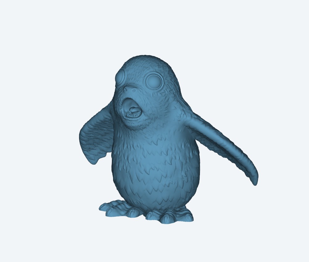 Porg - CG — 3D model download