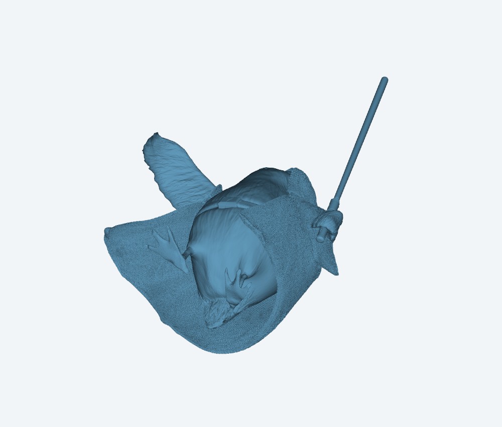 Porg Jedi — 3D model download
