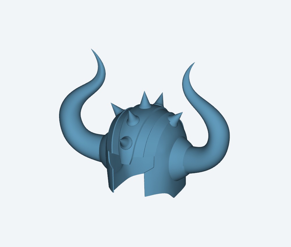 Taurus Gold Saint Seiya Helmet — 3D model download