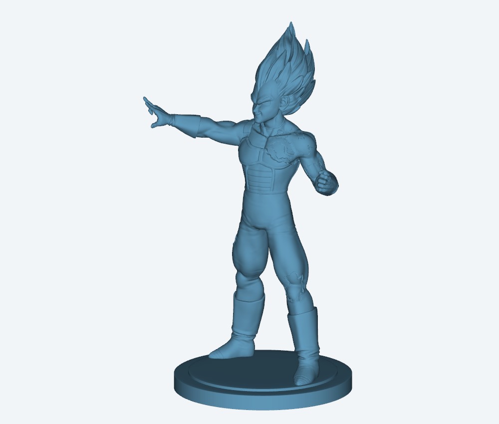 Vegeta (Dragon Ball) — 3D model download