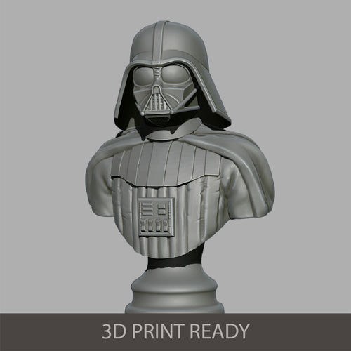 133 vader-bust — 3D model download
