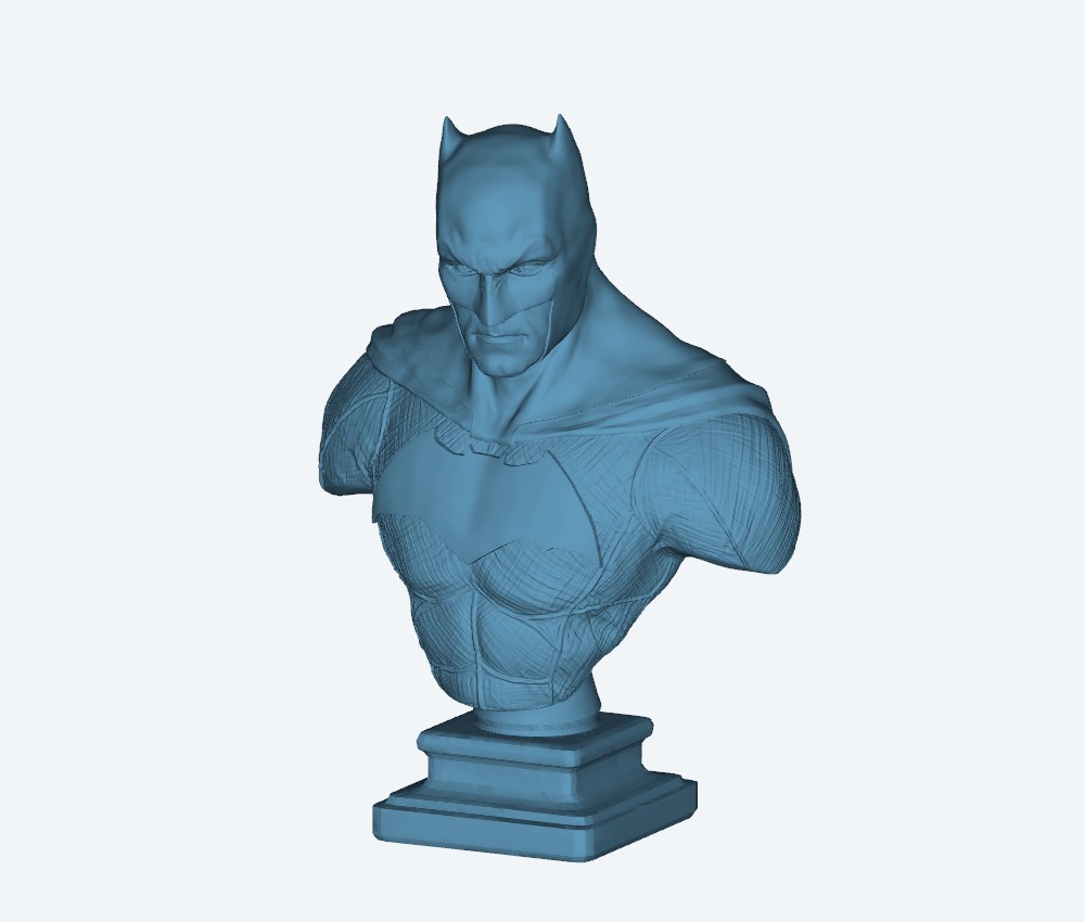 batman bust — 3D model download