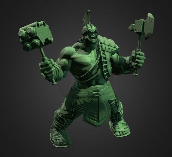 hulk-figure-armor — 3D model download