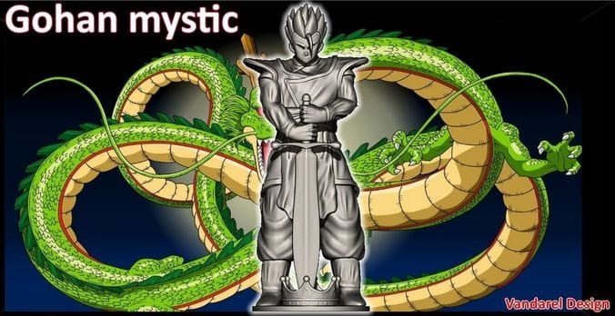 mystic-gohan-chess-piece — 3D model download