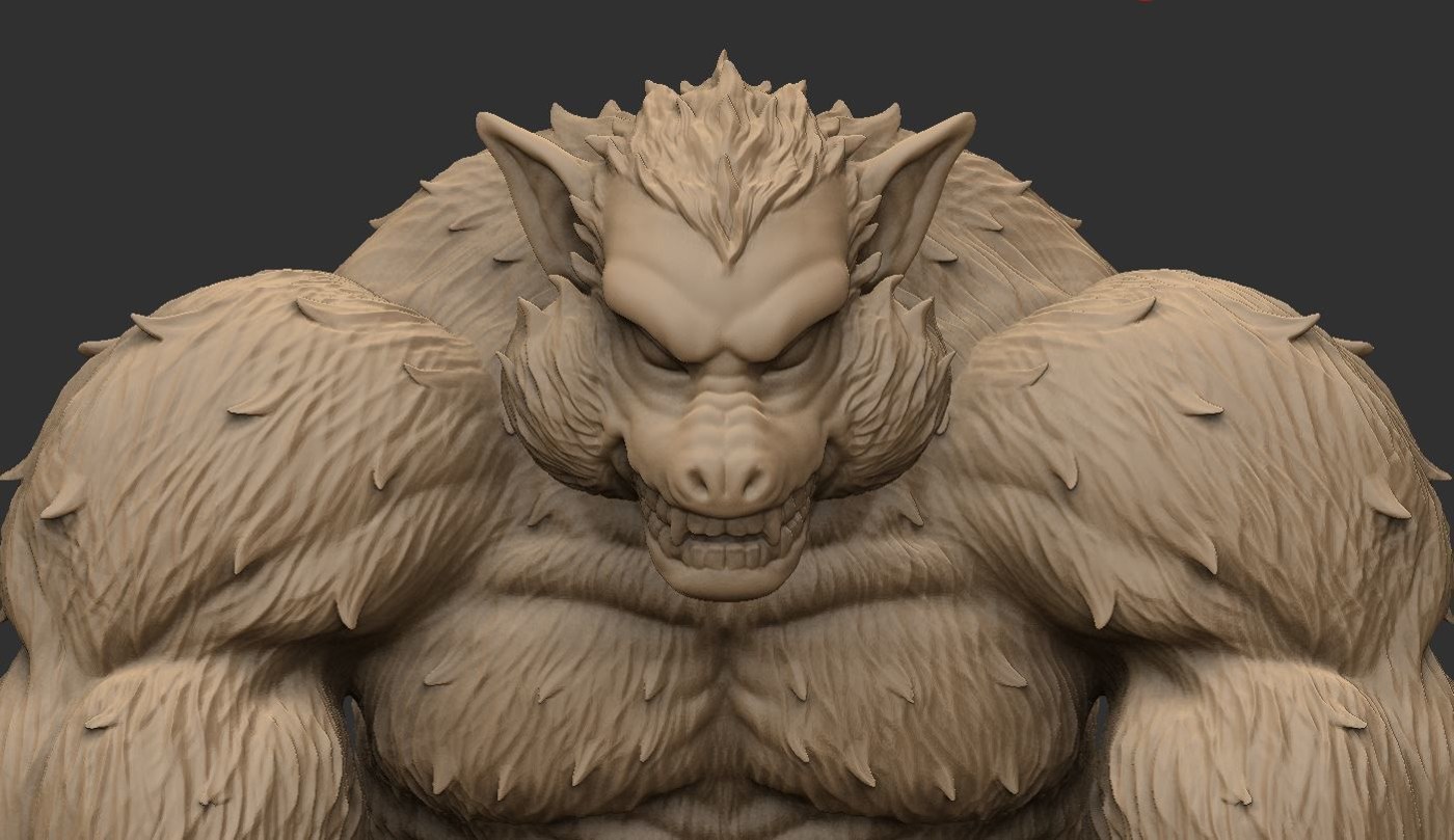 Oozaru - GOKU — 3D model download