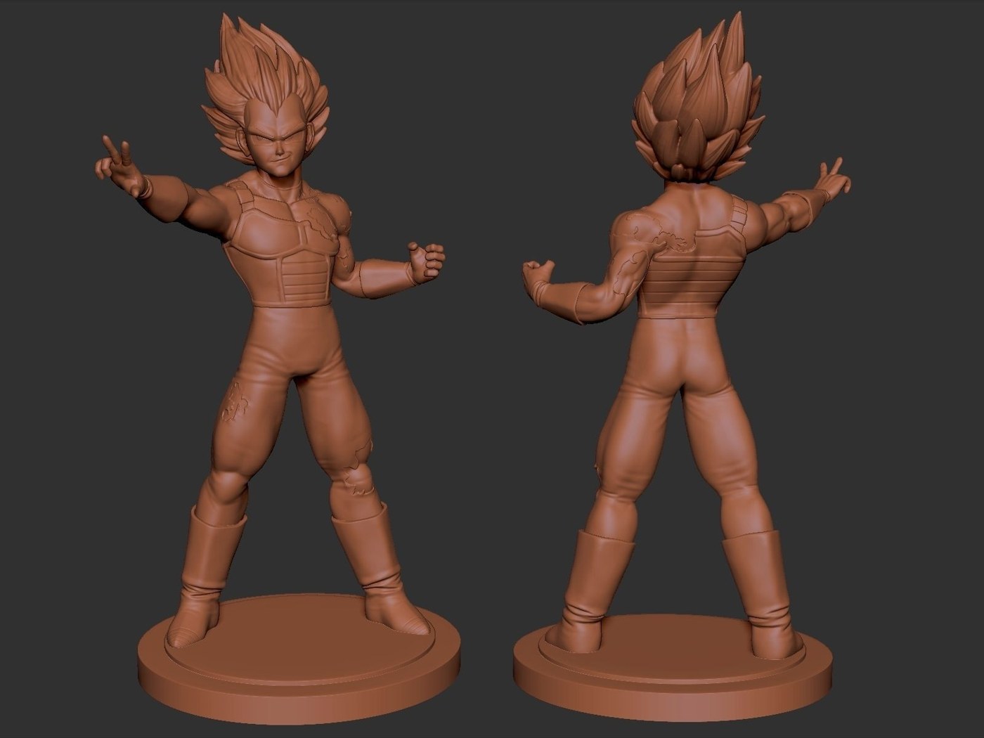 Vegeta — 3D model download