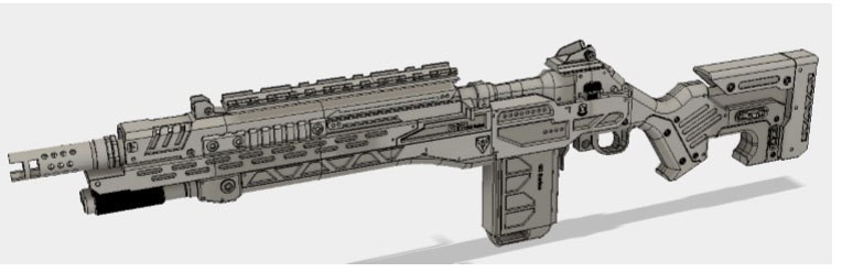 G2A5 Rifle — 3D model download