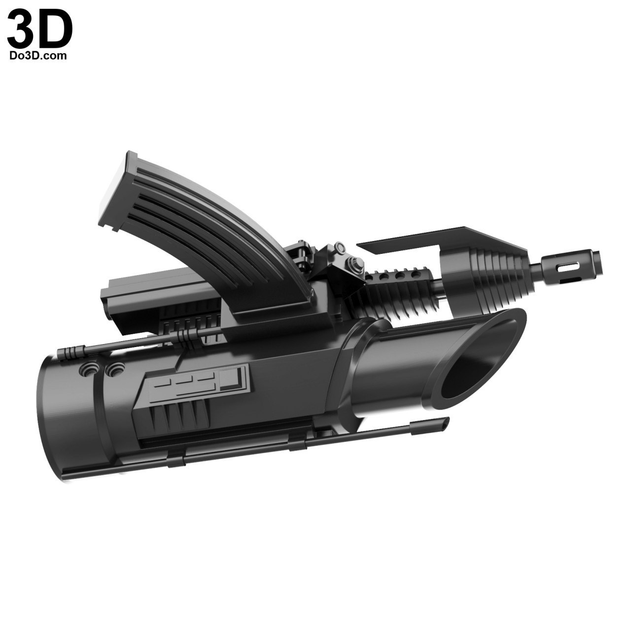 Robocop 1987 Gun Arm Hand Blaster DO3D — 3D model download