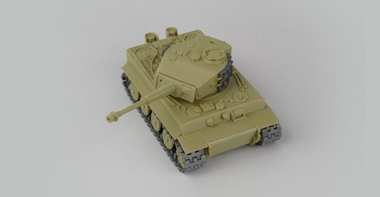 Fab365 Foldable Tank Tiger-I — 3D model download
