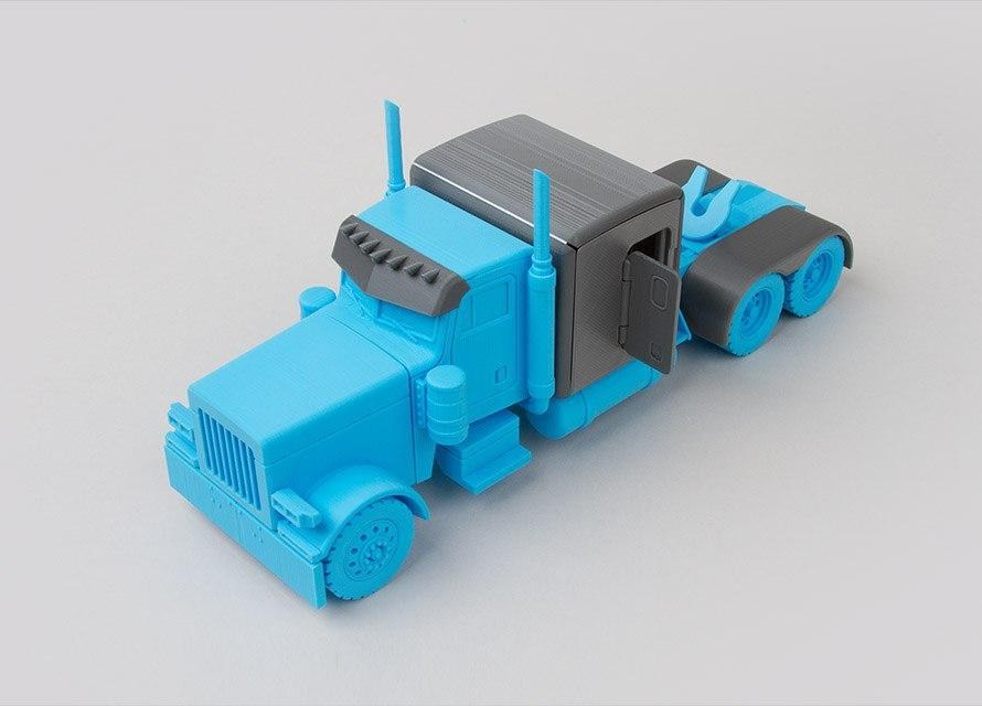 Fab365 Foldable Truck Peterbilt-379 — 3D model download