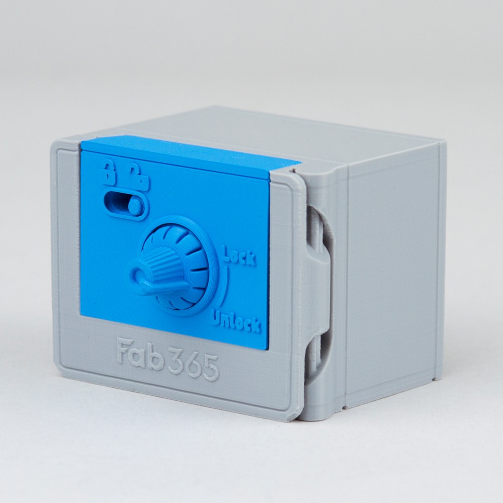 Foldable Safe Lock 2 from Fab36 — 3D model download