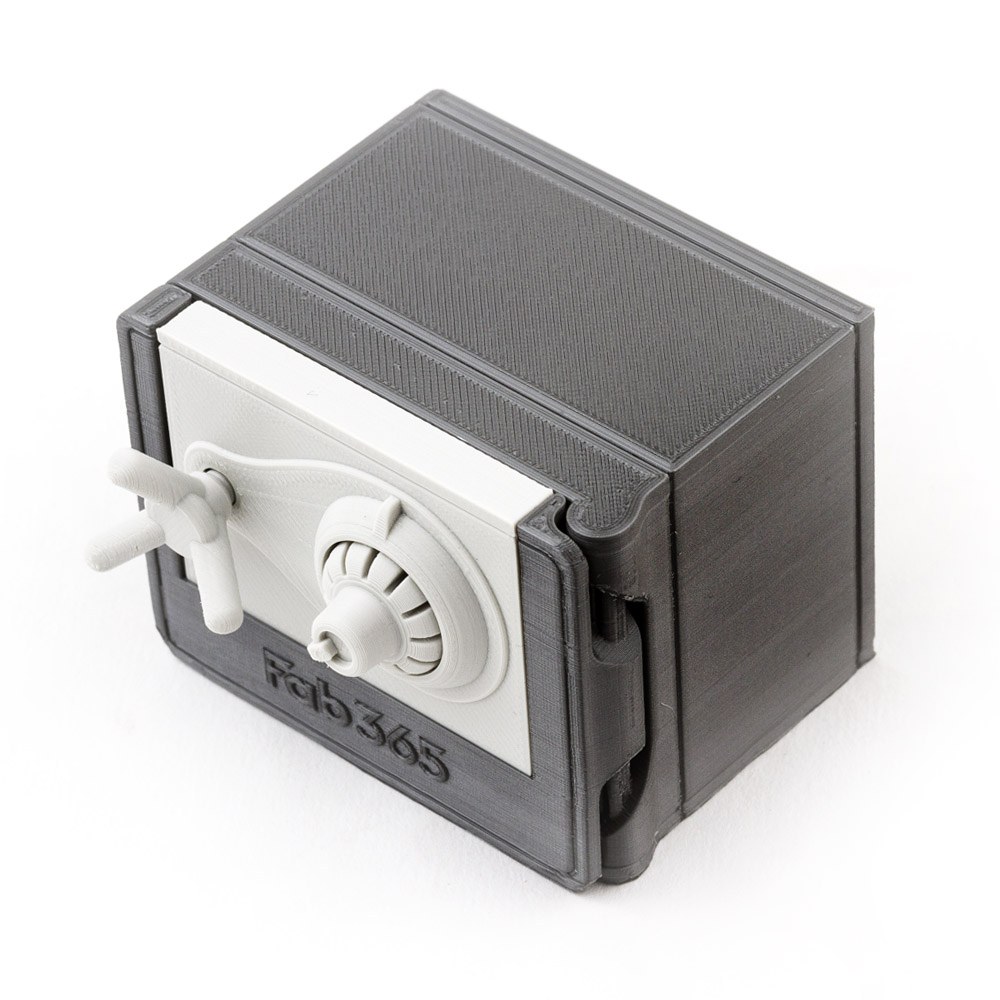 Foldable Safe Lock from Fab36 — 3D model download