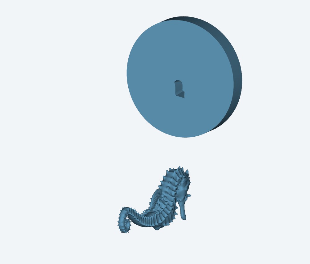 Seahorse — 3D model download