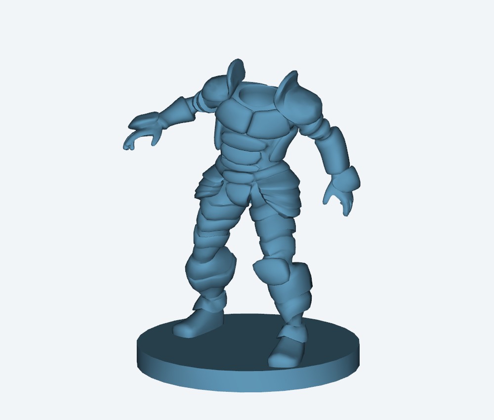 Strahds Animated Armor — 3D model download