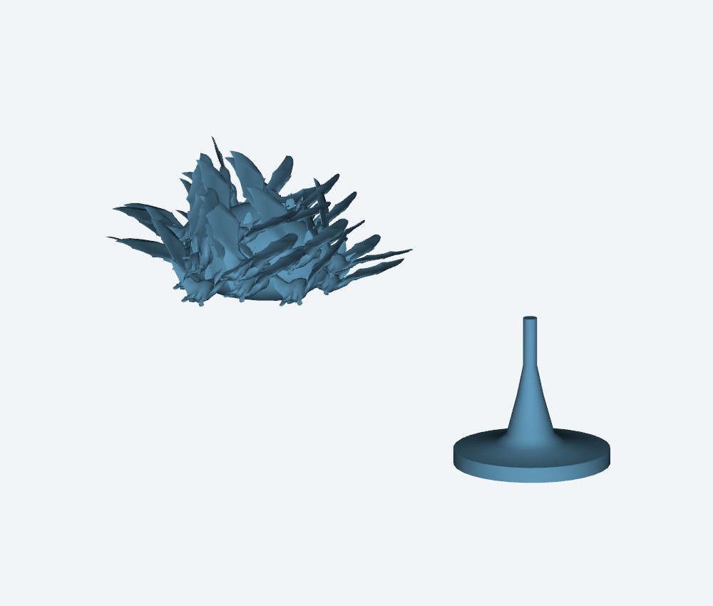 Swarm of Bats — 3D model download