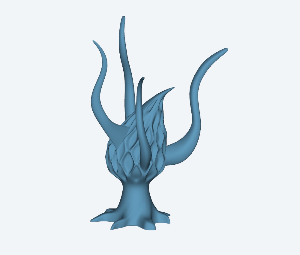 Violet Fungus — 3D model download