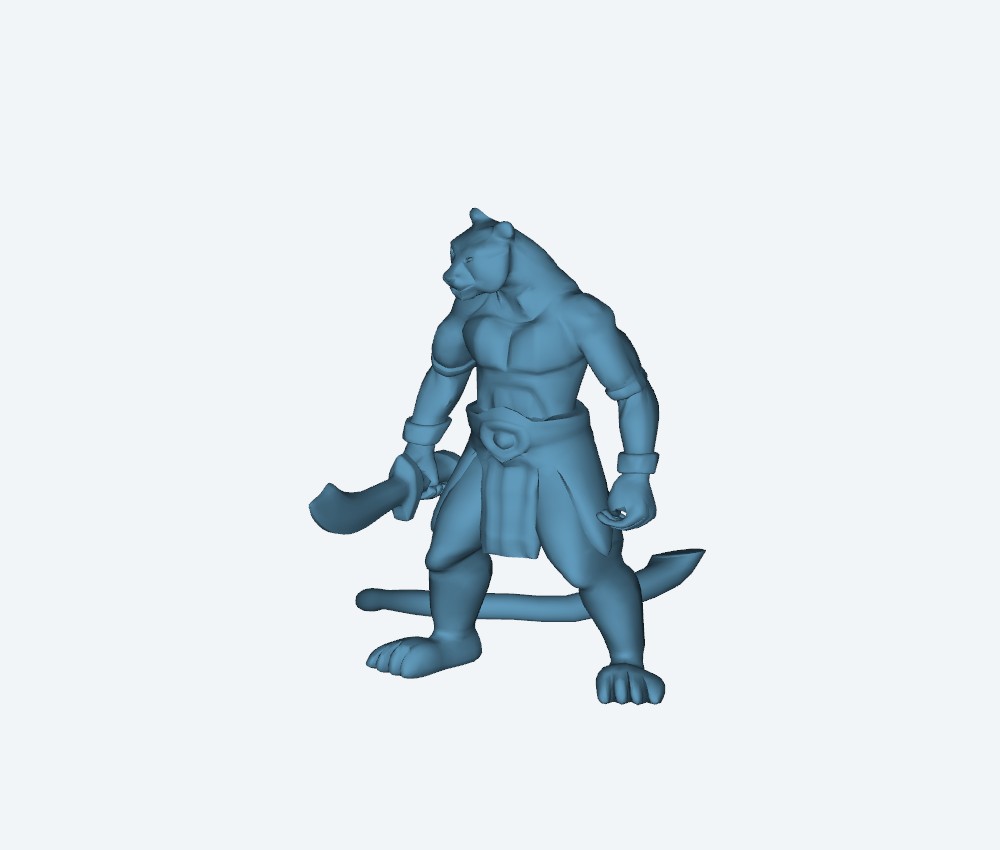 Weartigerfor Shapeways — 3D model download