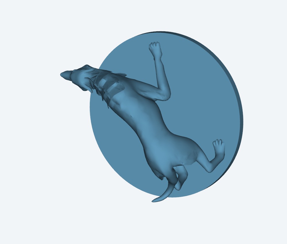 Winter Wolf — 3D model download