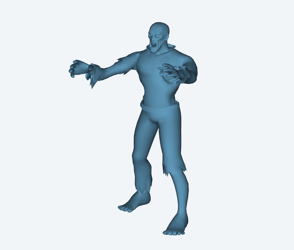 Zombie — 3D model download