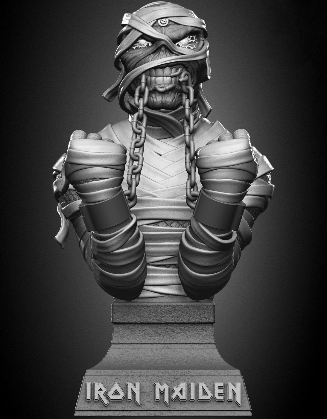 Eddie iron maiden — 3D model download