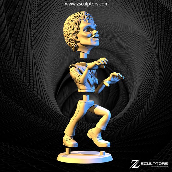 Michael Jackson Zombie — 3D model download