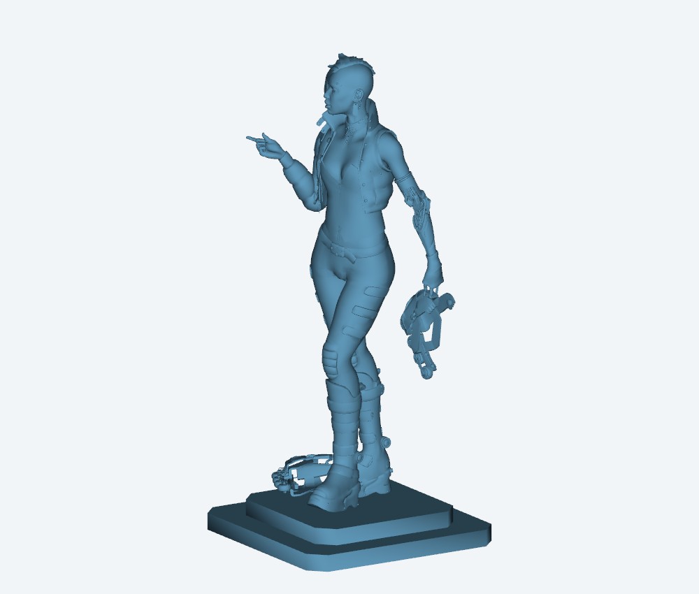 Art Station - Cyberpunk skater — 3D model download