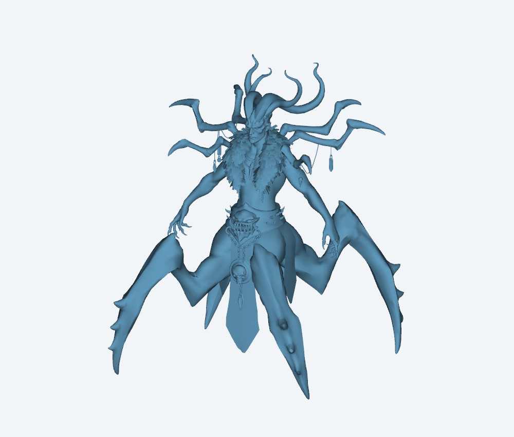 Baal Demon Base - From Diablo 3 — Baal Base Component — 3D model download