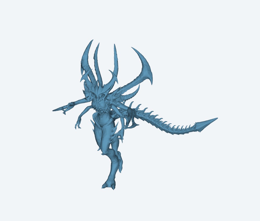 Diablo Demon - Fan Art Cept — 3D model download