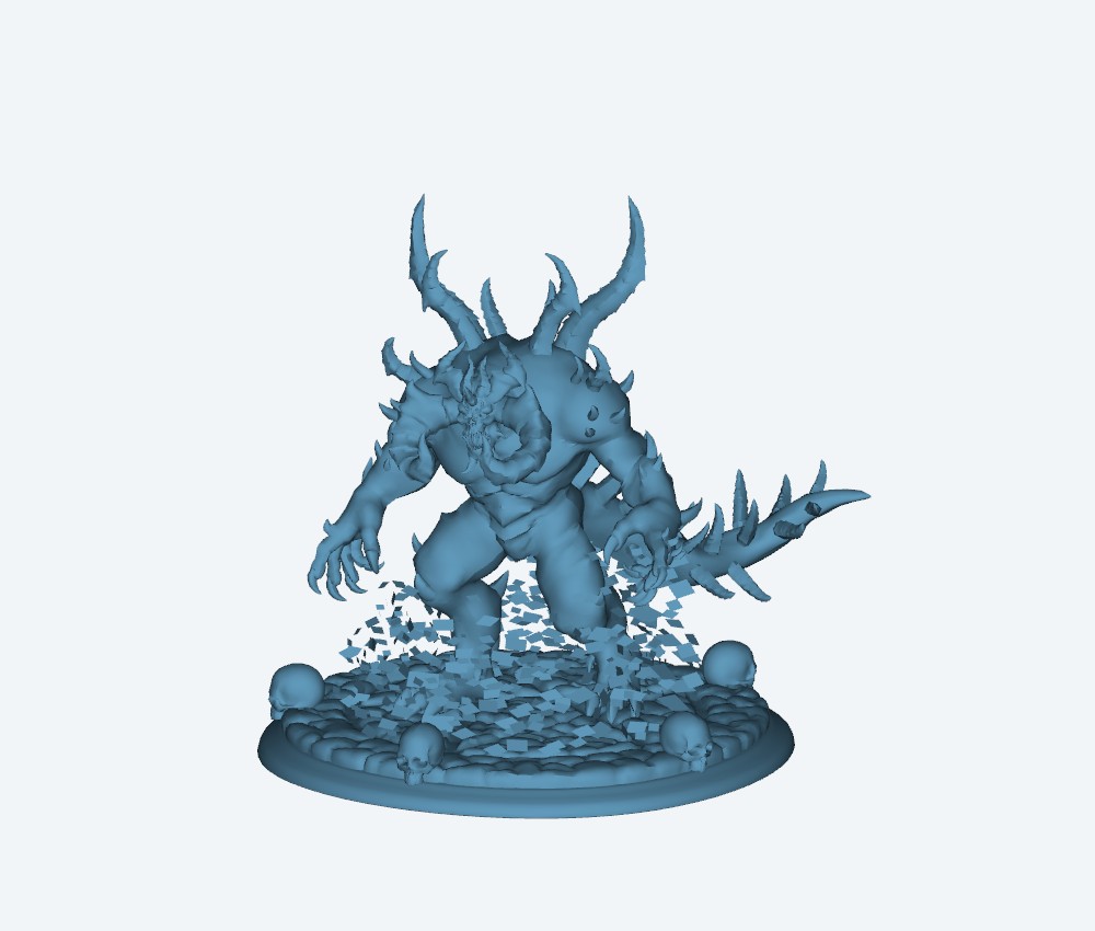 Diablo Demon Pose - From Diablo 3 — 3D model download