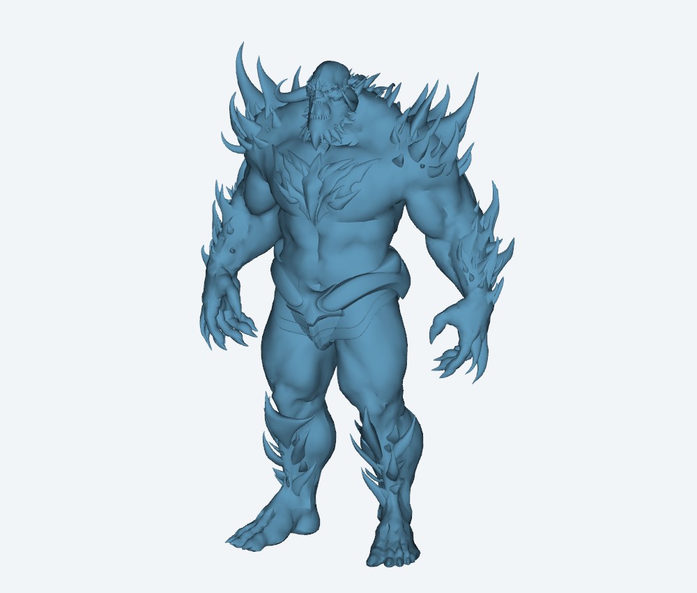 Doomsday Demon - Fan Art Concept — 3D model download