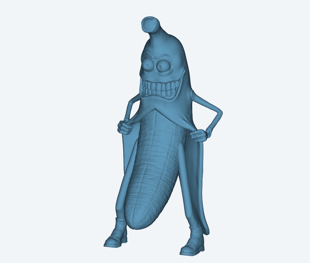 Banana Full — 3D model download