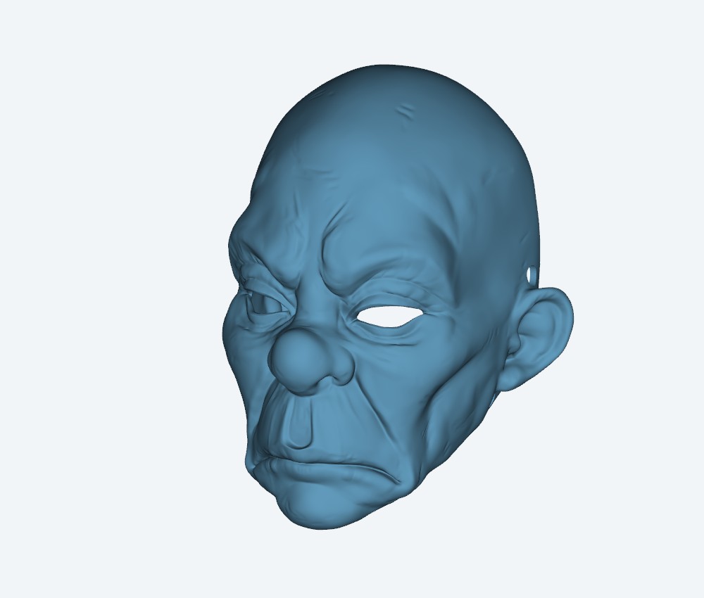 Clown mask — 3D model download