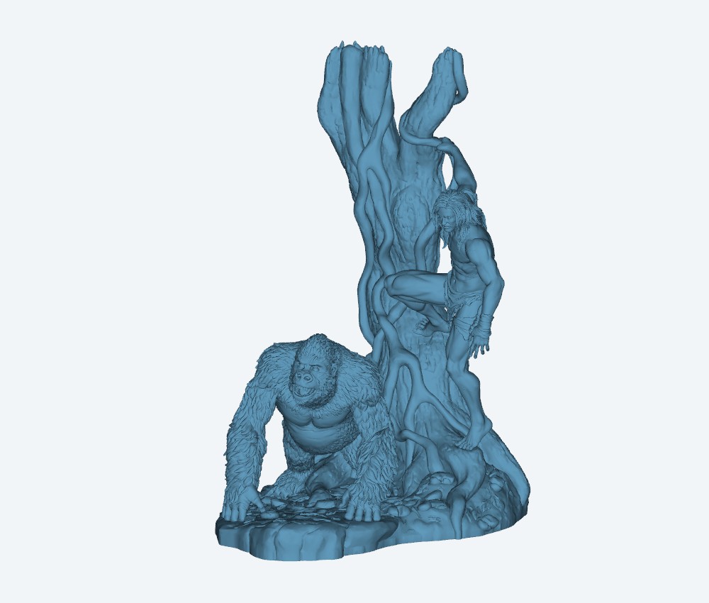 Tarzan — 3D model download