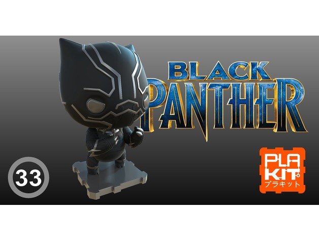 Black Panther Civil War Suit — 3D model download