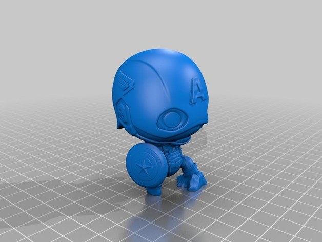 Captain America The First Avenger Version — 3D model download