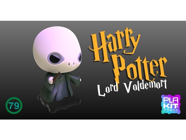 Harry Potter Lord Voldemort — 3D model download