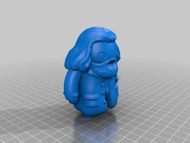 Harry Potter s Rubeus Hagrid — 3D model download