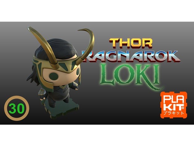 Loki Thor Ragnarok — 3D model download