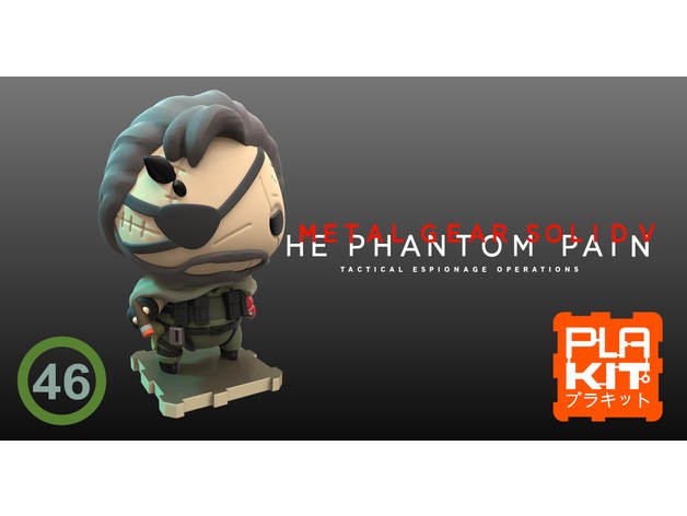 Metal Gear Solid 5 VENOM SNAKE — 3D model download