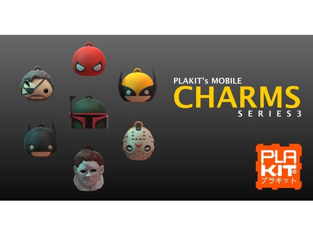 Pla Kit s Mobile Charms Series 3 [UPDATED — 3D model download