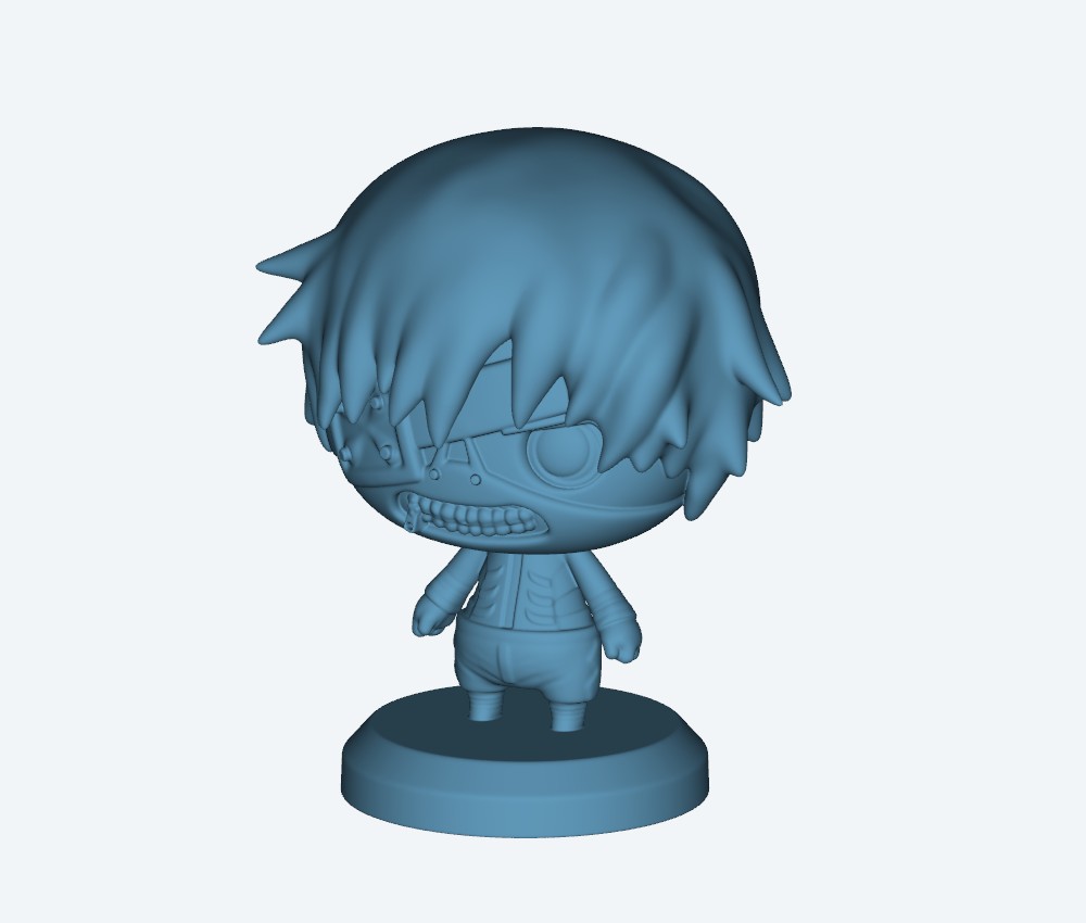 Pla Kit TOKYOGHOUL KEN KANEKI — 3D model download