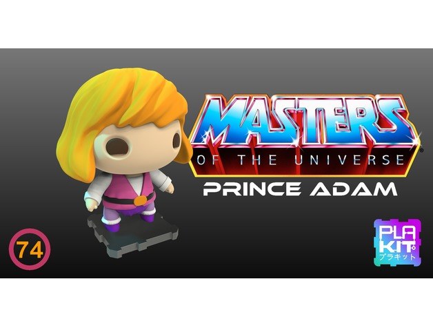 Prince Adam Masters of the Universe — 3D model download