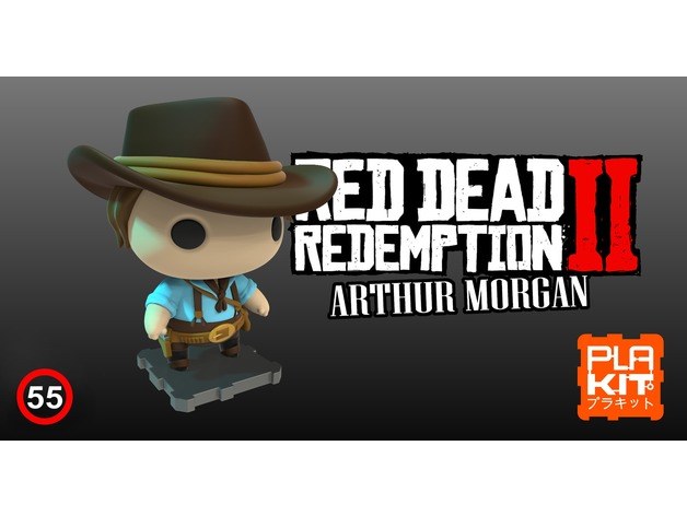 Red Dead Redemption 2 Arthur Morgan — 3D model download