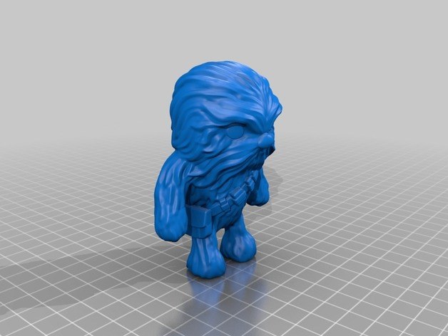 Star Wars Chewbacca — 3D model download